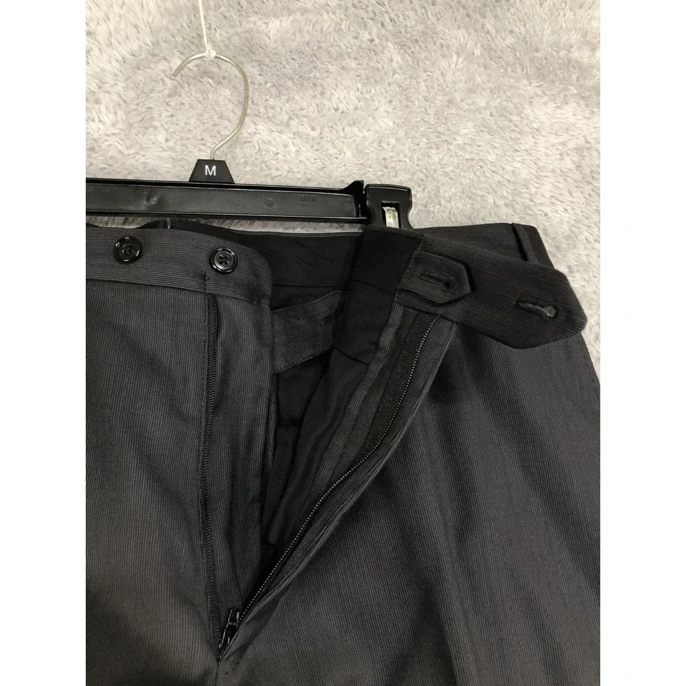 Corneliani Pants Men 36x34 (Tag 54R) 100% Virgin Wool Black